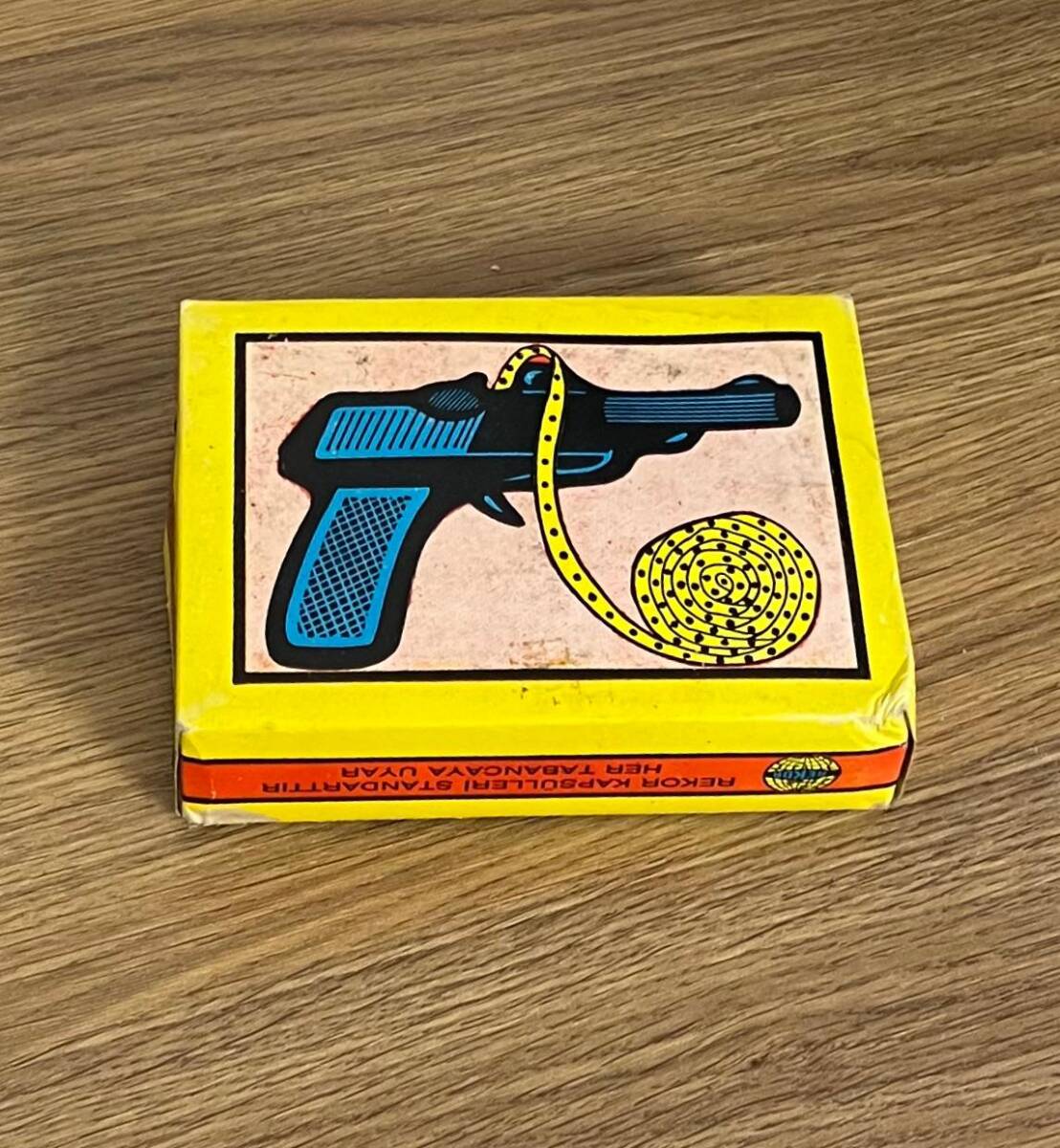 Rekor 1990s Otomatik Tabanca Şerit Kapsülleri Tam Dolu Kutu AOB4849 - 5