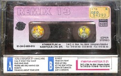Remix 13 - 91 Dance Mix Kaset (Sarı Bandrol - Sıfır) KST27043 - 2