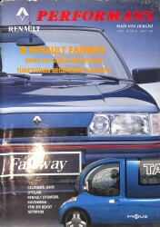 Renault Performans Mais Oto Dergisi 1994 Aralık Sayı: 69 NDR93090 - Gökçekoleksiyon