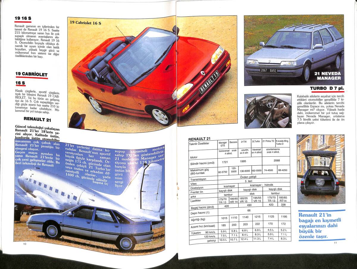 Renault Performans Oto Dergisi Ocak 1993 Sayı: 46 –Renault 1993 Takvimli Poster – Cüneyt Arkın, Yeşilçam'ı Anlatıyor – Hülya Avşar Ve İbrahim Tatlıses NDR101910 - 2