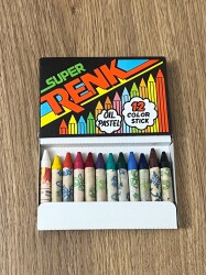 Renk Pastel Boy Türk Malı 1990s AOB4965 - 3