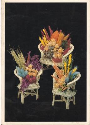 Renkli Çiçekler Kartpostal KRT10423 - 1