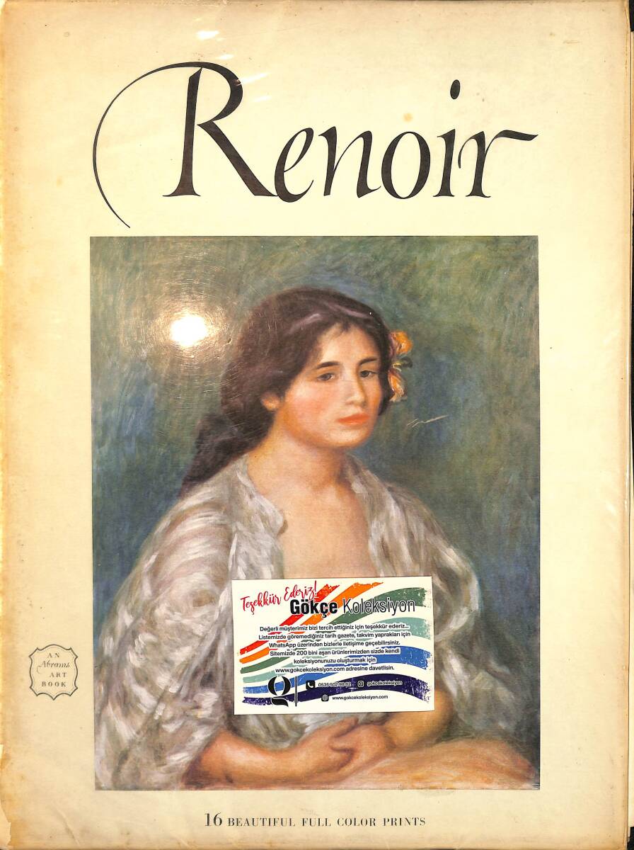 Renoir - 16 Beautiful Full Color Prints (Abrams Art Book) NDR100210 - 1