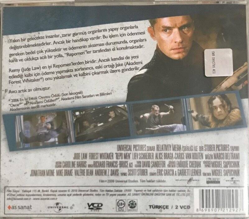 Repo Men VCD Film VCD6976 - 2