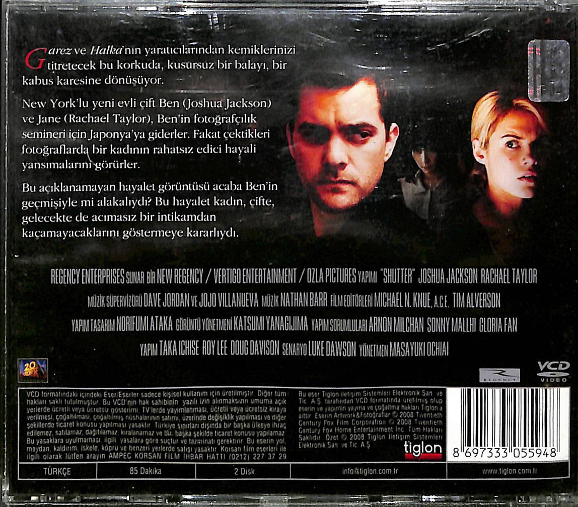 Resimdeki Hayalet – Shutter (2008) Orjinal VCD Film VCD28186 - 2