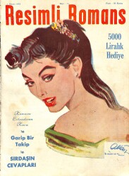 Resimli Romans Sayı11 1 Mayıs 1952 Bir Aşk Mucizesi Çizgi Roman, Şahane Gözlü Kız Leslie Caron NDR60419 - Gökçekoleksiyon