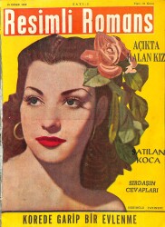 Resimli Romans Sayı3 10 Ocak 1952 Korede Garip Bir Evlenme NDR60411 - Gökçekoleksiyon