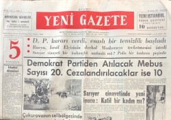 Resimli Yeni Gazete 12 Şubat 1953 GZ46522 - 2