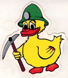 Retro Civciv Sticker AKS1529 - Gökçekoleksiyon