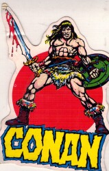 Retro Conan Sticker AKS1549 - Gökçekoleksiyon