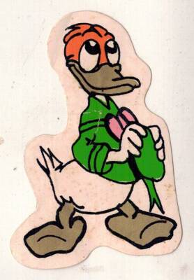 Retro Donald Duck Sticker AKS1577 - 2