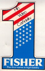 Retro Fisher Sticker AKS1603 - 2