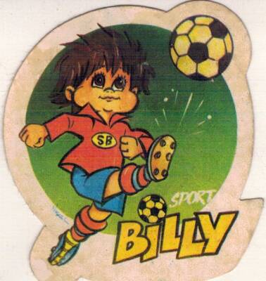 Retro Sport Billy Sticker AKS1555 - 1