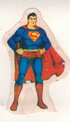 Retro Superman Sticker AKS1534 - Gökçekoleksiyon