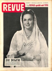 Revue Nr 11 14 Marz 1953 - Kapak BEGUM, Nachfolger Husny Zaims NDR84078 - Gökçekoleksiyon