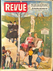 Revue Nr 12 20 Marz 1954 - ElizabethTaylor, Gina Lollobrigida NDR84076 - Gökçekoleksiyon