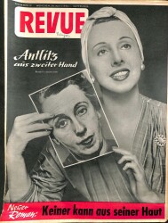 Revue Nr 17 24 April 1954 - Lübecker Modeschöpfer Charles Ritter, Maria Schell NDR84071 - Gökçekoleksiyon