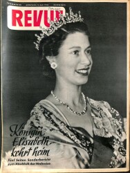 Revue Nr 20 15 Mai 1954 - Königin Elizabeth, Robert Taylor Und Ursula Thiess NDR84070 - Gökçekoleksiyon