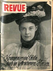 Revue Nr 21 22 Mai 1954 - Kronprinzessin Cecilie, Lala Hardanberg NDR84069 - Gökçekoleksiyon