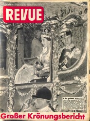 Revue Nr 24 13 Juni 1953 - Königin Elizabeth, Dr. Meyer NDR84033 - Gökçekoleksiyon