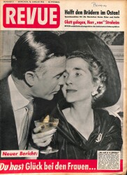 Revue Nr 3 16 Januar 1954 - Barbara Hutto Und Porfirio Rubirosa , Gina Lollobrigida NDR83984 - Gökçekoleksiyon