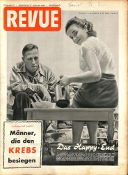 Revue Nr 3 17 Januar 1953 - Hannes Betzler, Elizabeth 2 , Hitler, Sonja Ziemann NDR84086 - Gökçekoleksiyon
