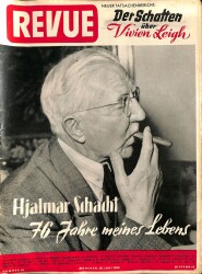 Revue Nr 3 17 Januar 1953 - Nymphe Kalypso Und Odysseus Gattin Penelope , Hjalmar Schacht, Vivien Leighs NDR84087 - Gökçekoleksiyon