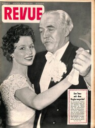 Revue Nr 8 20 Februar 1954 - Filmstar Sonja Ziemann, Eddie Chapman NDR83980 - Gökçekoleksiyon