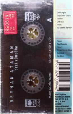 Reyhan Ataman - Deli Yüreğim (İkinci El) Kaset KST12883 - 2