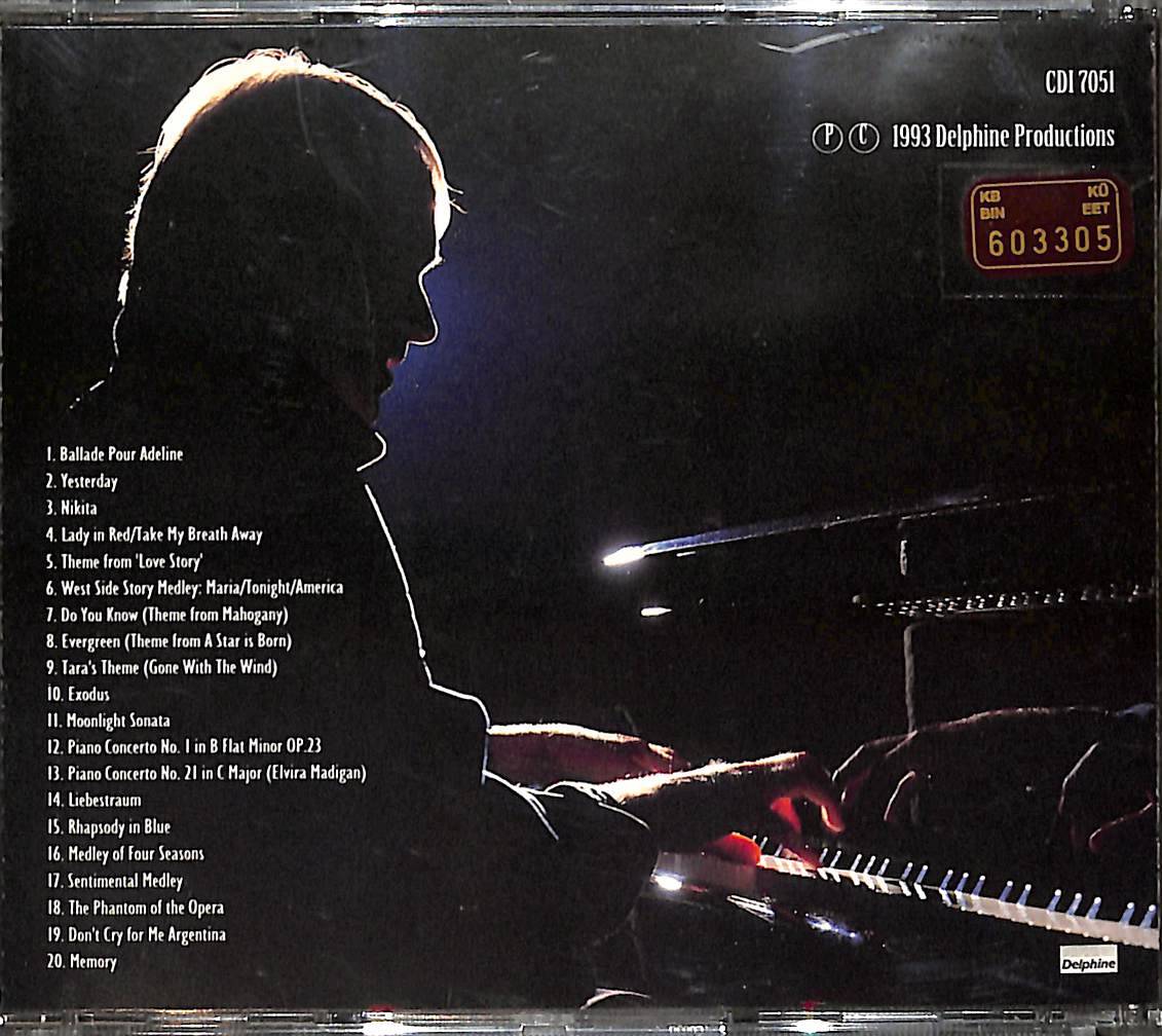 Richard Clayderman - The Very Best Of Richard Clayderman CD (İkinci El) CD4825 - 2