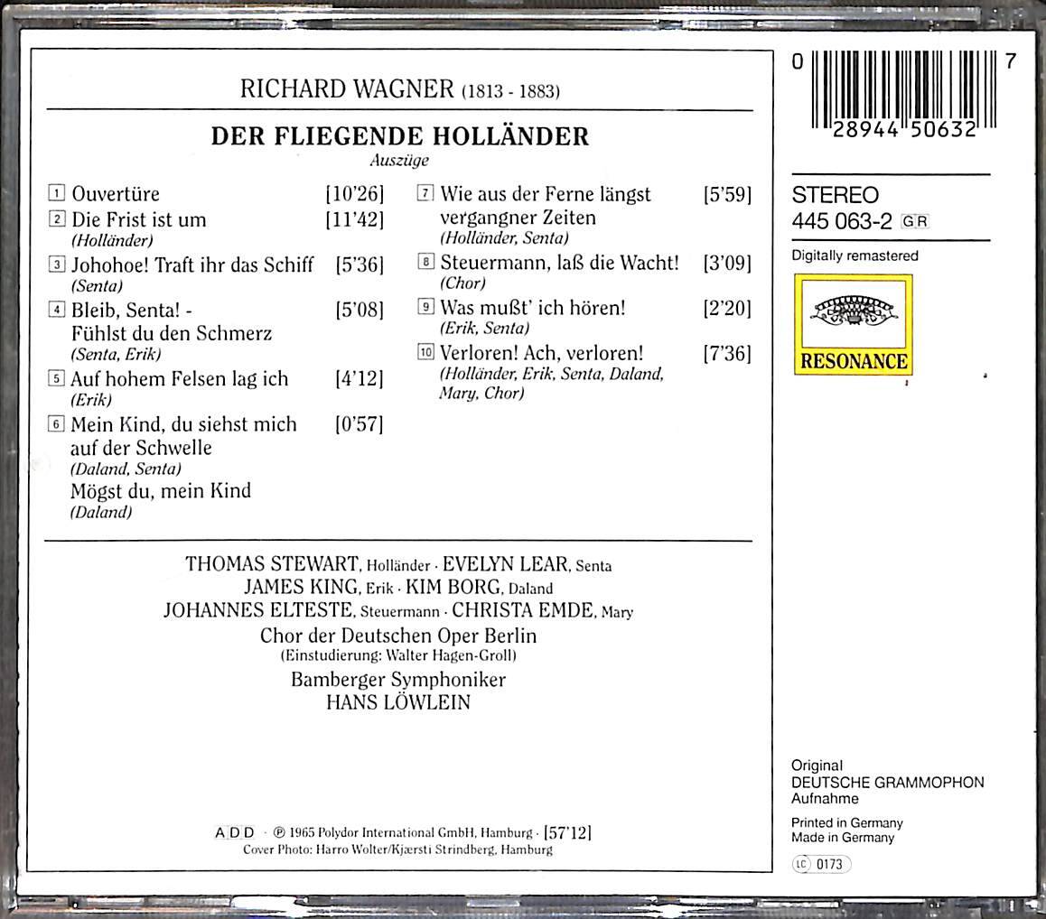 Richard Wagner - Der Fliegende Hollander CD (İkinci El) CD5408 - 2
