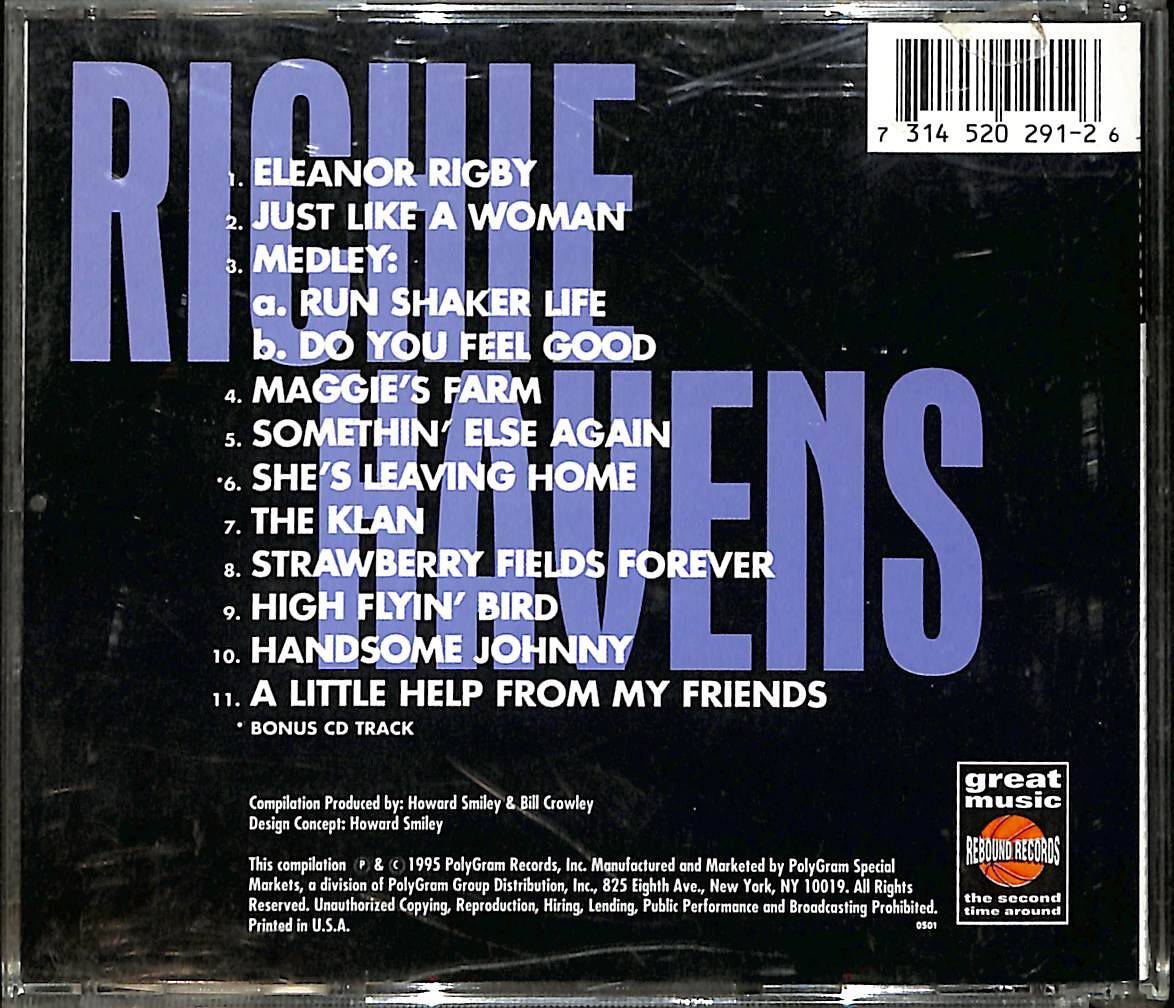 Richie Havens ‎- The Classics CD (İkinci El) CD5343 - 2