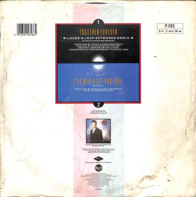 Rick Astley – Together Forever UK 1988 House (108.5) PLK17433 - 2