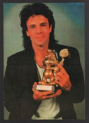 Rick Springfield Büyük Boy Kartpostal KRT4790 - Gökçekoleksiyon