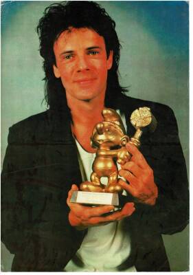 Rick Springfield Büyük Boy Kartpostal KRT5739 - 1