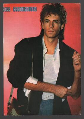 Rick Springfield Kartpostal KRT4691 - 1