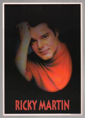 Ricky Martin Büyük Boy Kartpostal KRT4766 - 1