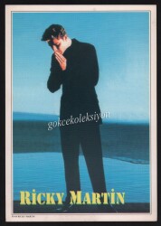 Ricky Martin Büyük Boy Kartpostal KRT4768 - Gökçekoleksiyon