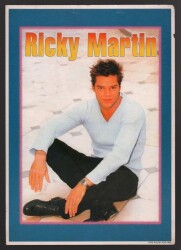 Ricky Martin Büyük Boy Kartpostal KRT4769 - Gökçekoleksiyon