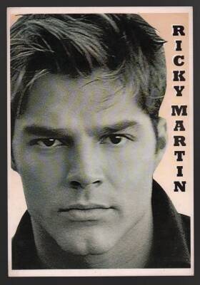 Ricky Martin Büyük Boy Kartpostal KRT4773 - 1