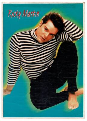 Ricky Martin Büyük Boy Kartpostal KRT9311 - 1