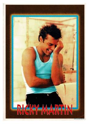 Ricky Martin Büyük Boy Kartpostal KRT9312 - 1