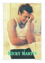 Ricky Martin Büyük Boy Kartpostal KRT9319 - Gökçekoleksiyon