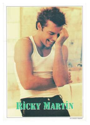 Ricky Martin Büyük Boy Kartpostal KRT9319 - 1