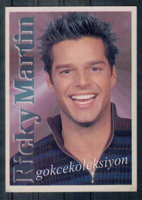 Ricky Martin Kartpostal KRT3465 - 1