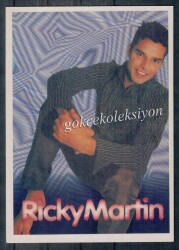 Ricky Martin Kartpostal KRT3467 - Gökçekoleksiyon