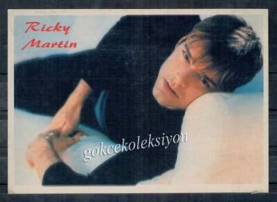 Ricky Martin Kartpostal KRT3468 - 1