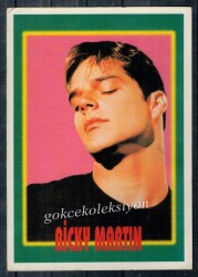 Ricky Martin Kartpostal KRT3469 - Gökçekoleksiyon