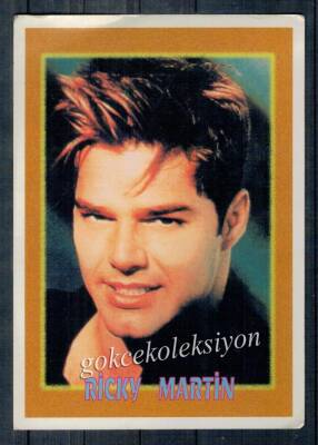 Ricky Martin Kartpostal KRT3470 - 1