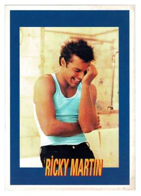 Ricky Martin Kartpostal KRT8837 - 1